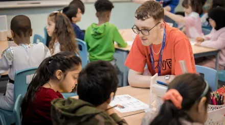 children being tutored